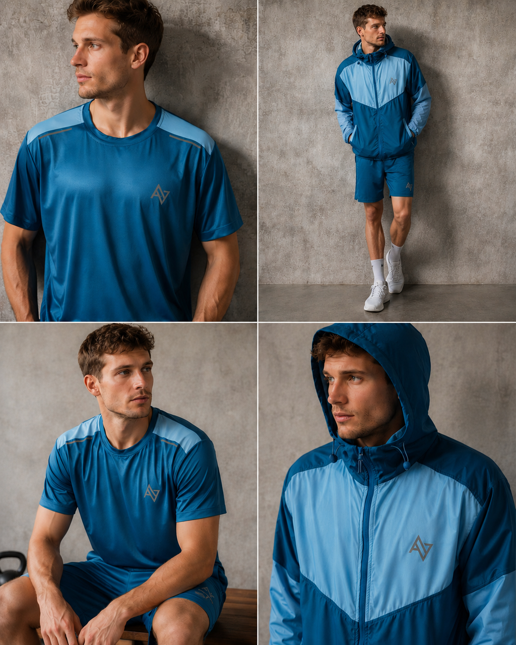 Mens Hydro Windbreaker Set