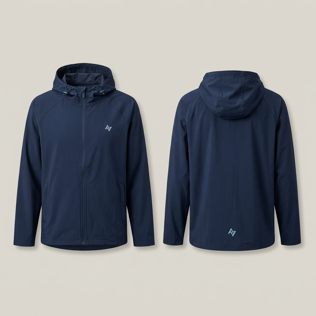 Front-and-back jacket showcase