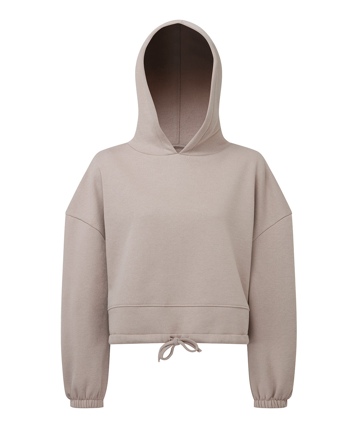 Womens Lux Crop Hoodie