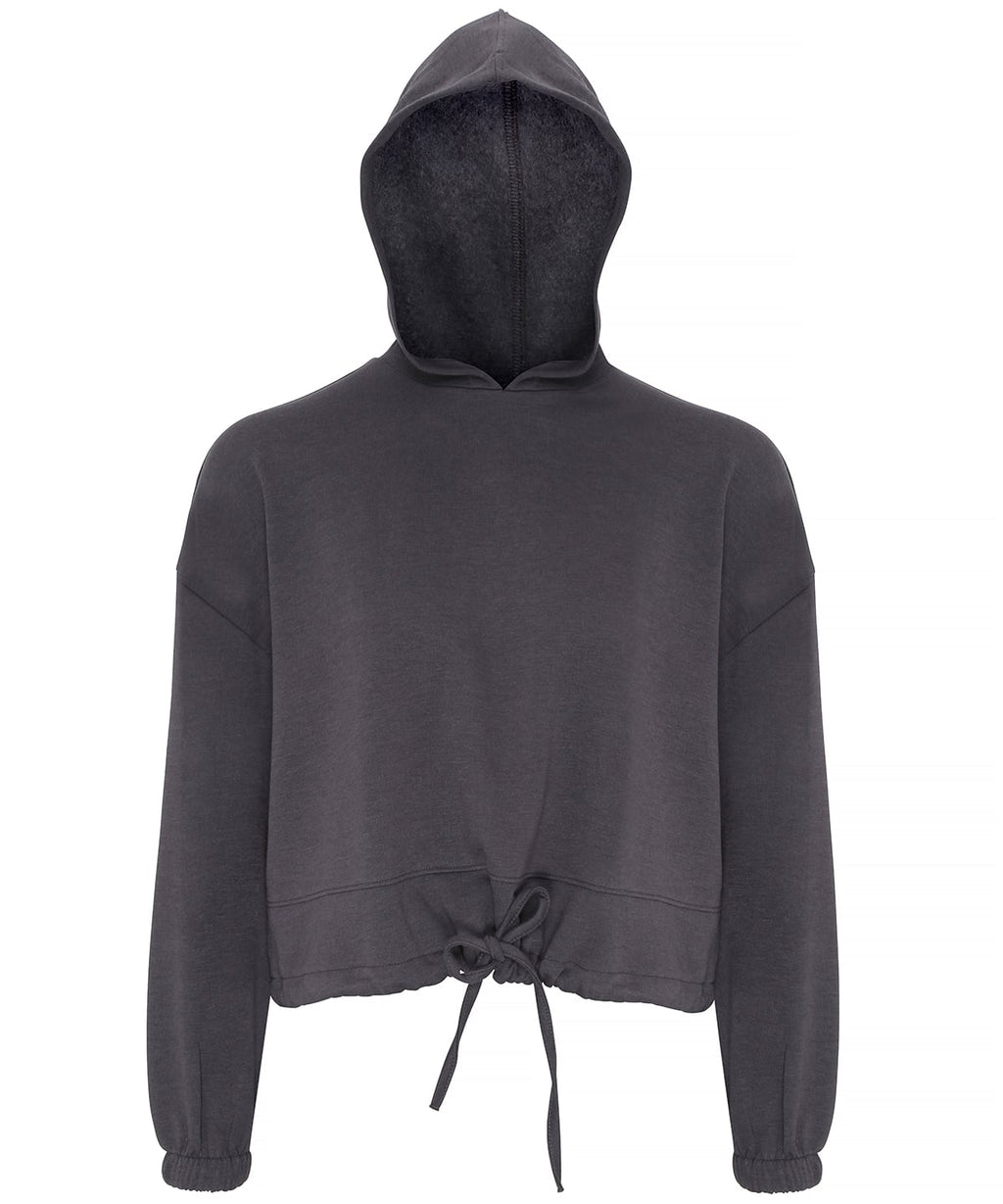 Womens Lux Crop Hoodie
