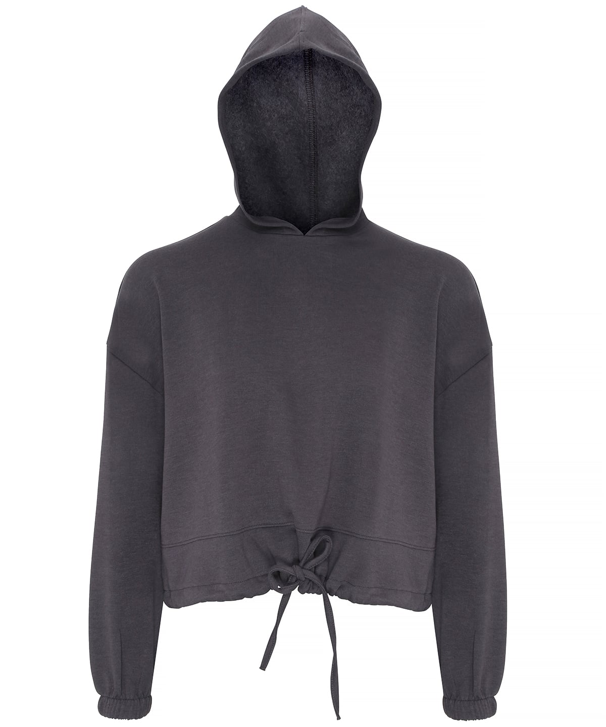 Womens Lux Crop Hoodie