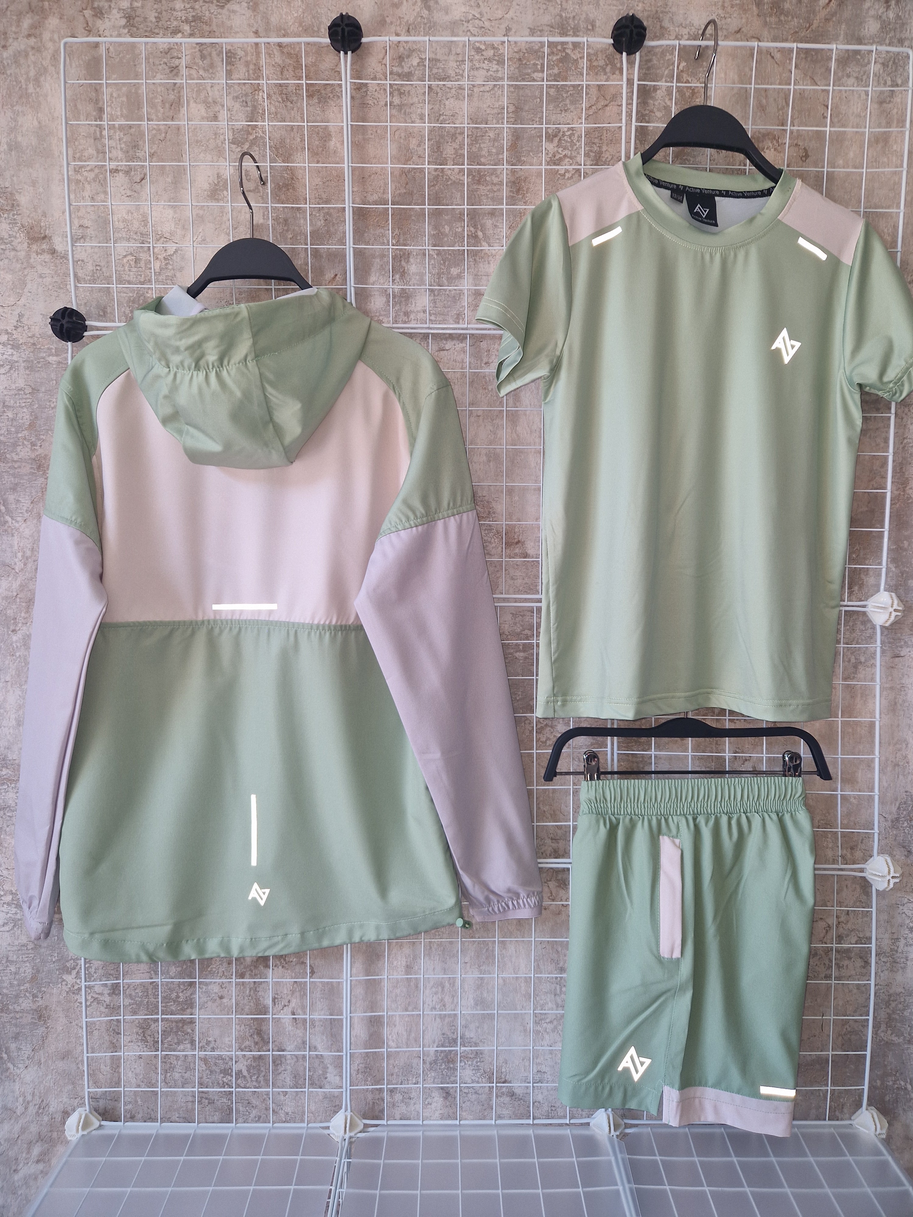 Mens Hydro Windbreaker Set