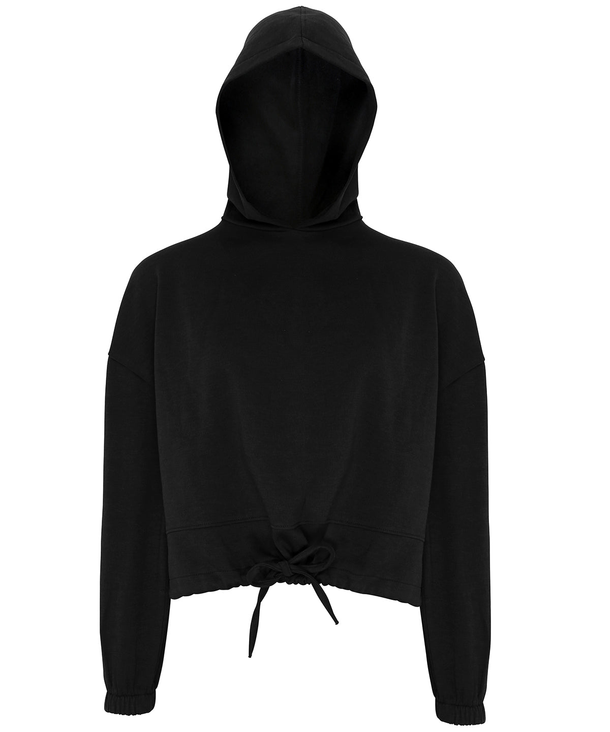 Womens Lux Crop Hoodie