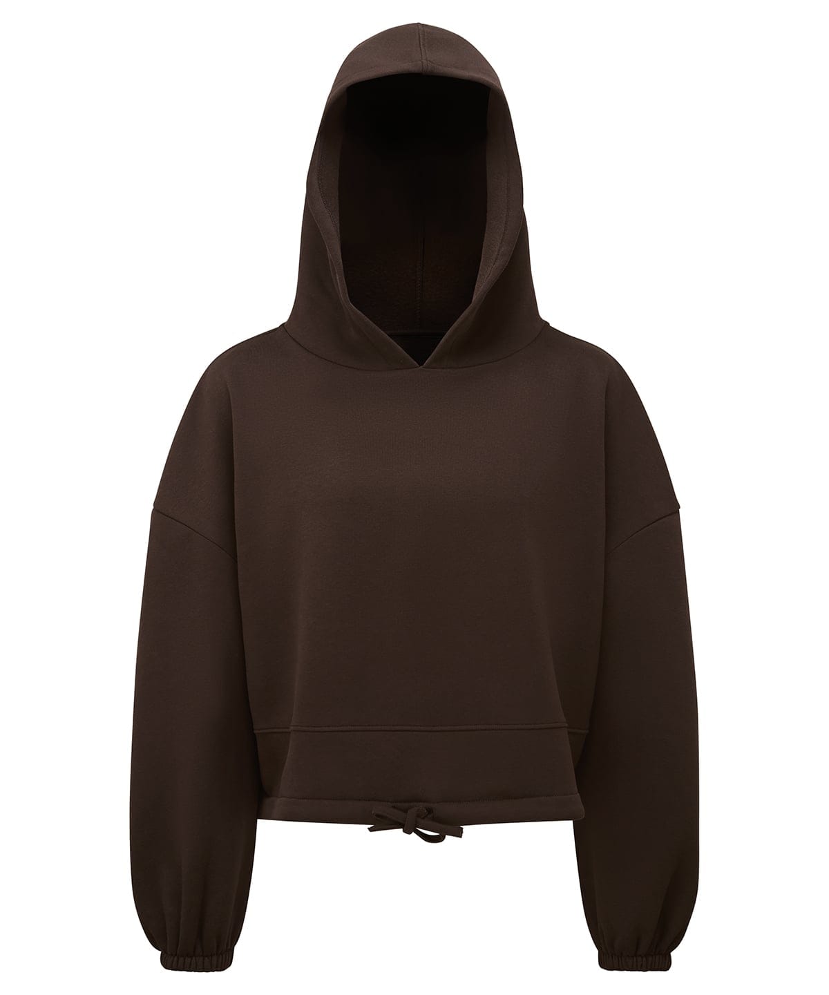 Womens Lux Crop Hoodie